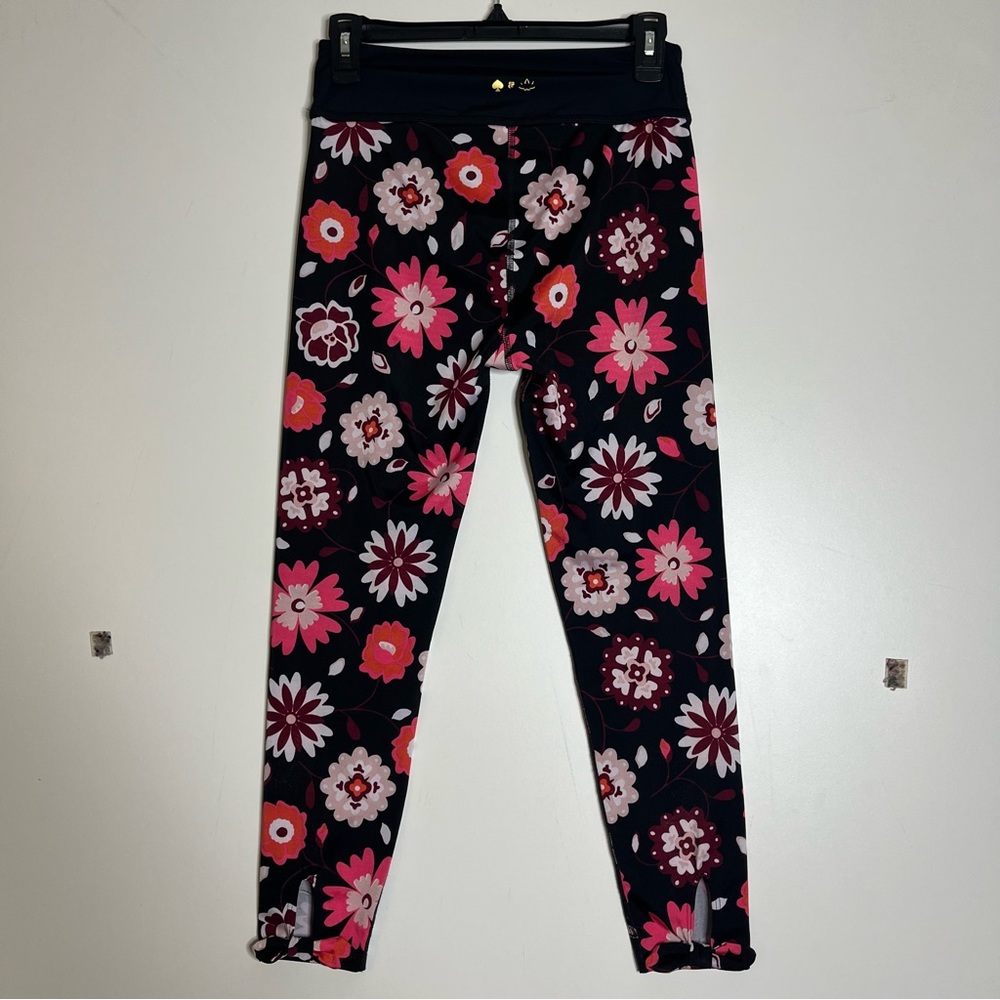 Kate Spade beyond Yoga leaf bow yoga capri leggings - Picture 4 of 9